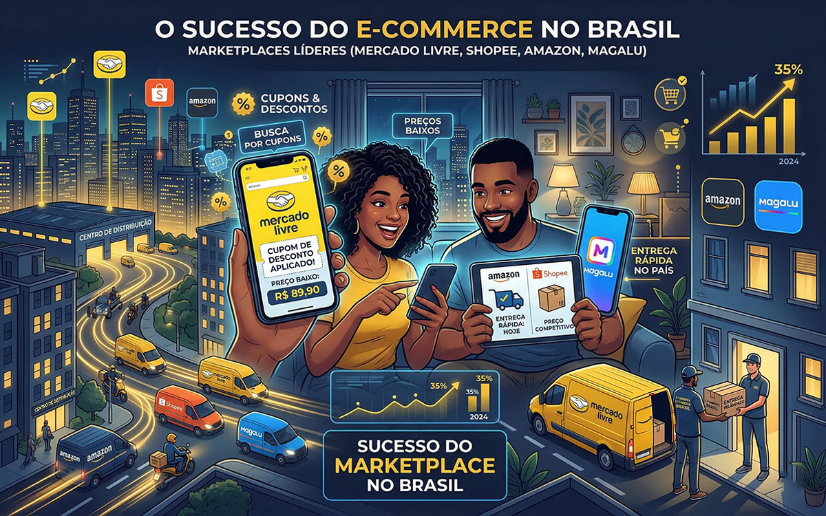 Equipe R9 Marketing trabalhando em consultoria de marketplace